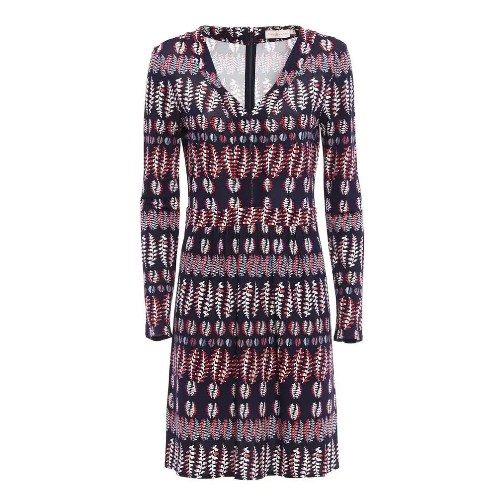 Tory Burch Sheath dress long 3/4 sleeves v-neck above knee business professional